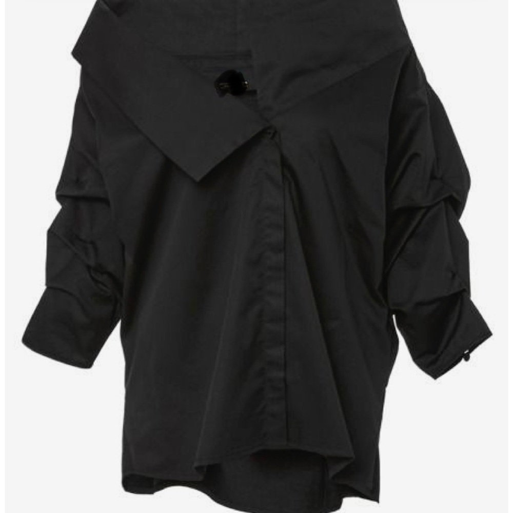 Johanna Ortiz Elegant Black Women's blouse size Small